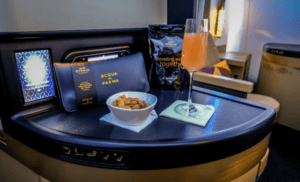 etihad business class dining 